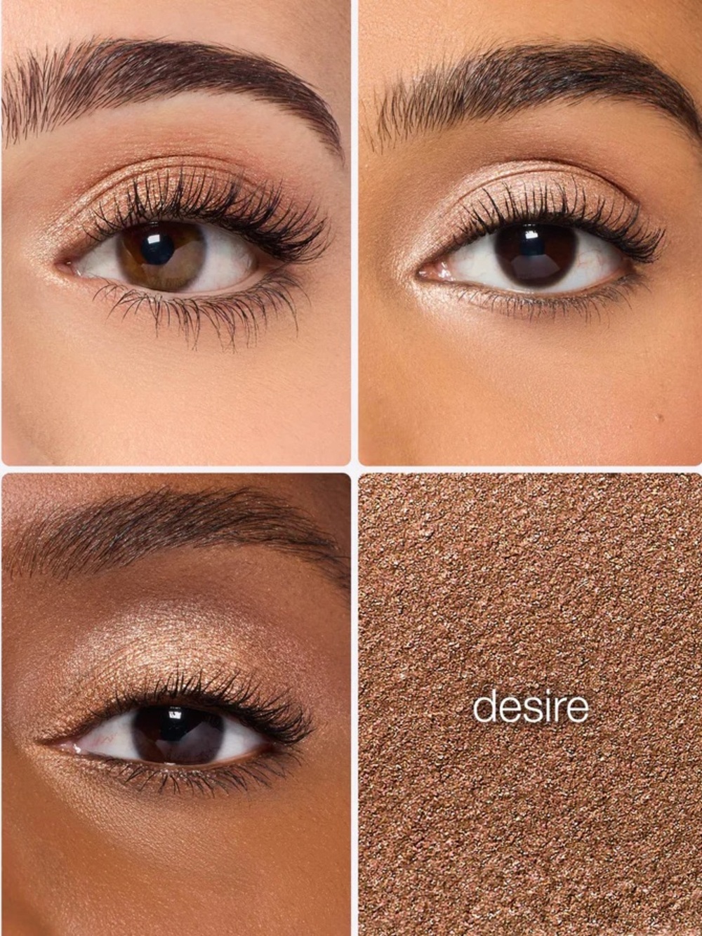 Tarte Desire smolderEYES Shadow Liner- metallic golden topaz, waterproof, vegan